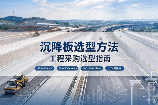 绩溪沉降板选择方法