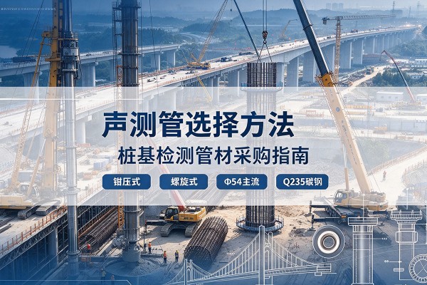 绩溪声测管选型标准