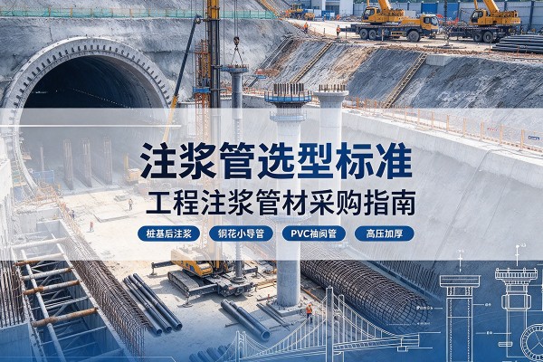 绩溪注浆管选型标准