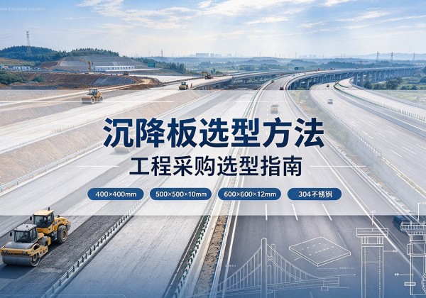 绩溪沉降板选择方法