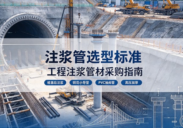 绩溪注浆管选型标准